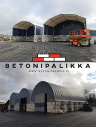 Erilaisia halli ratkaisuja: